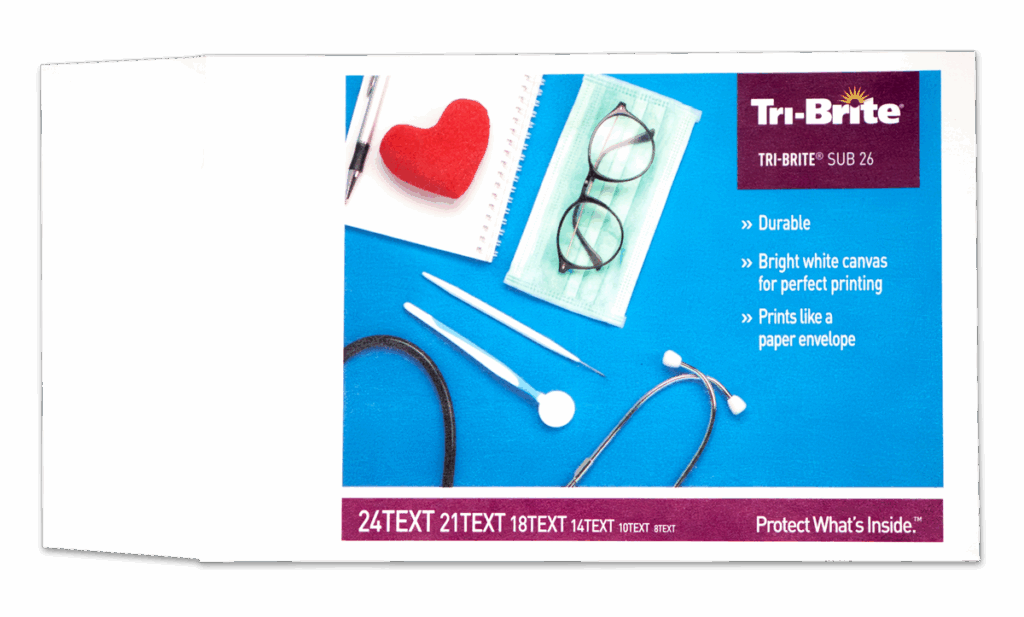 Customizable Tri-Brite® durable shipping envelope