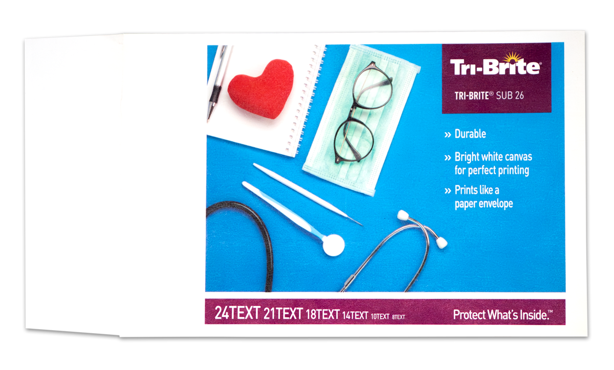 Customizable Tri-Brite® durable shipping envelope